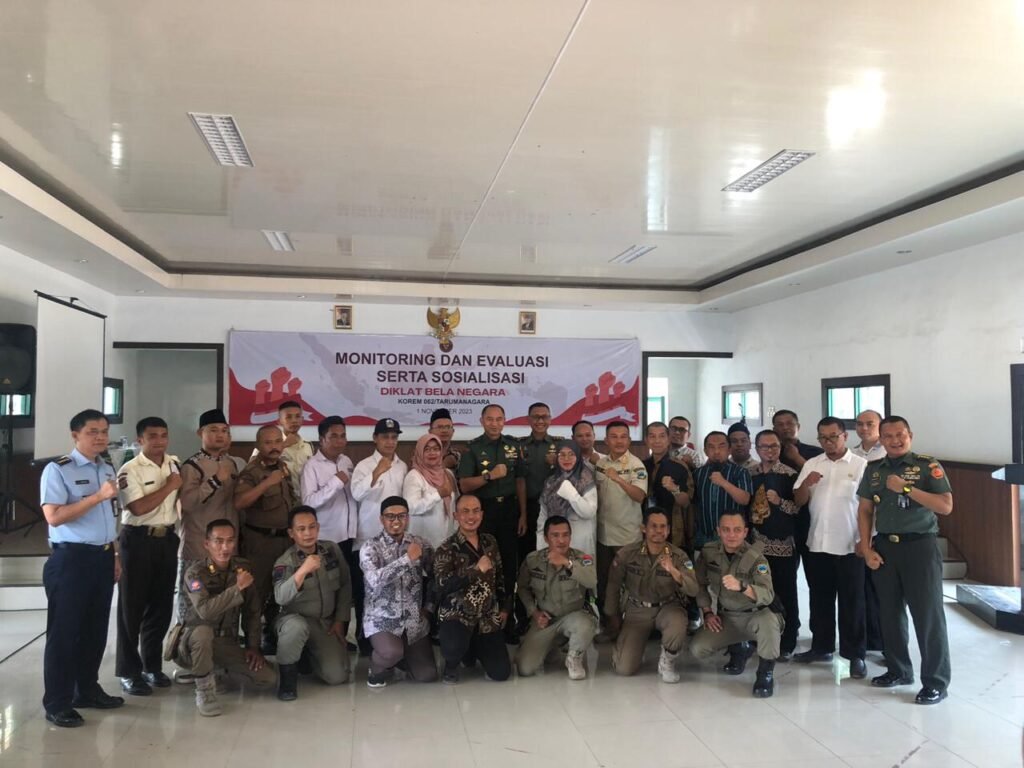 Pesantren Persis Tarogong Hadiri Acara Monitoring dan Evaluasi Diklat Bela Negara bela negara