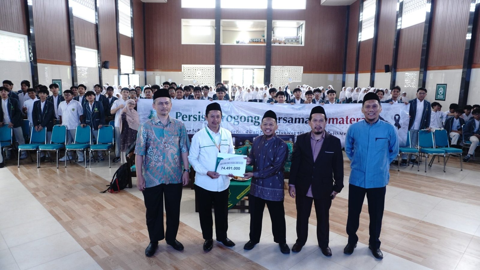 Pesantren Persis Tarogong Himpun Donasi Rp80.076.000 untuk Banjir Aceh dan Sumatera